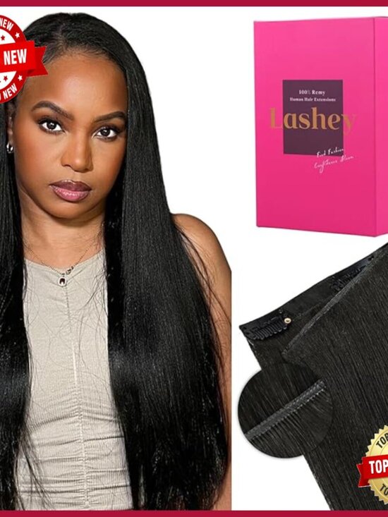 16 Inch Real Human Hair Clip In Extensions 7pcs Thin Weft Seamless main image 6